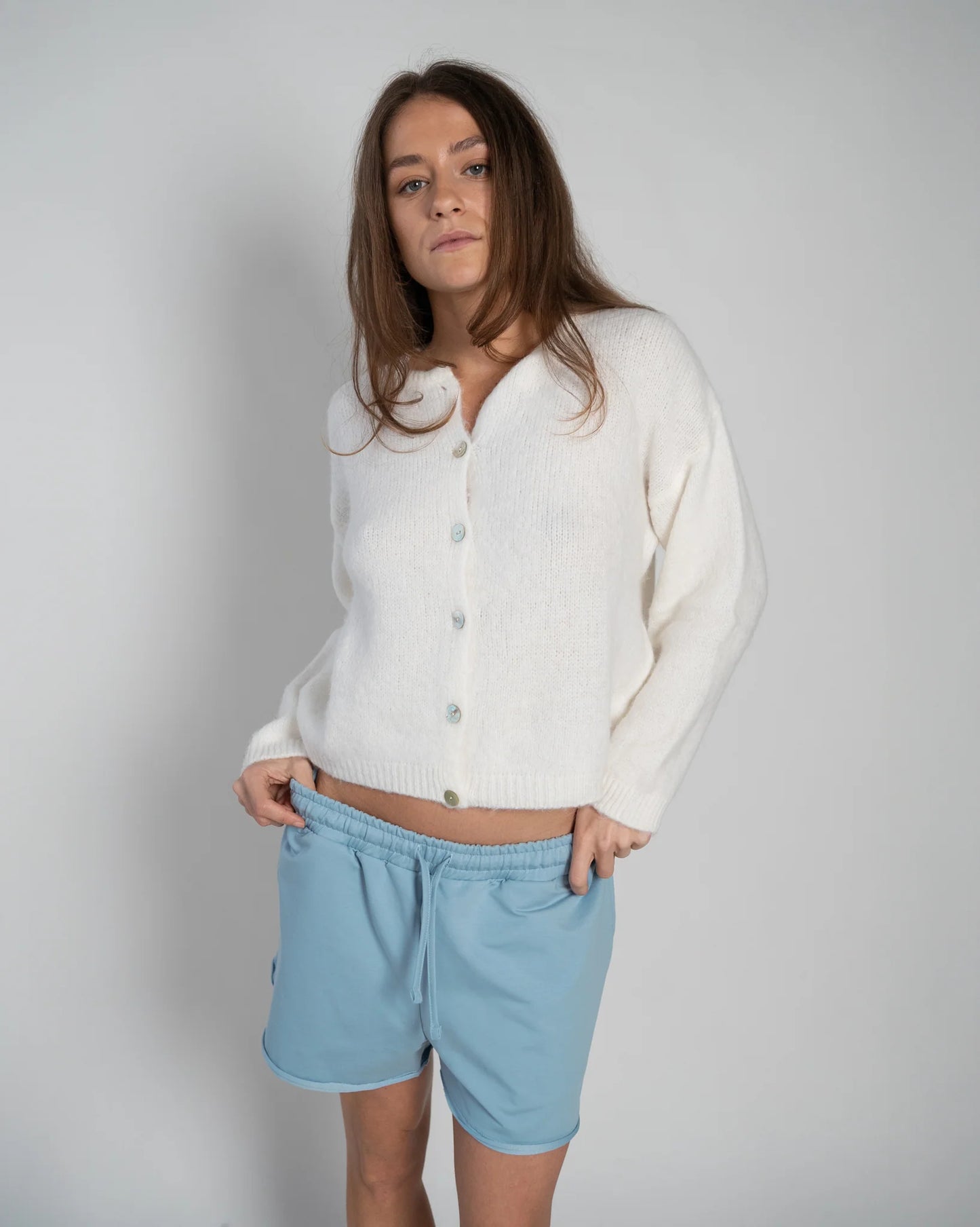 Lou & Odette | Nathalie Cardigan - Off White