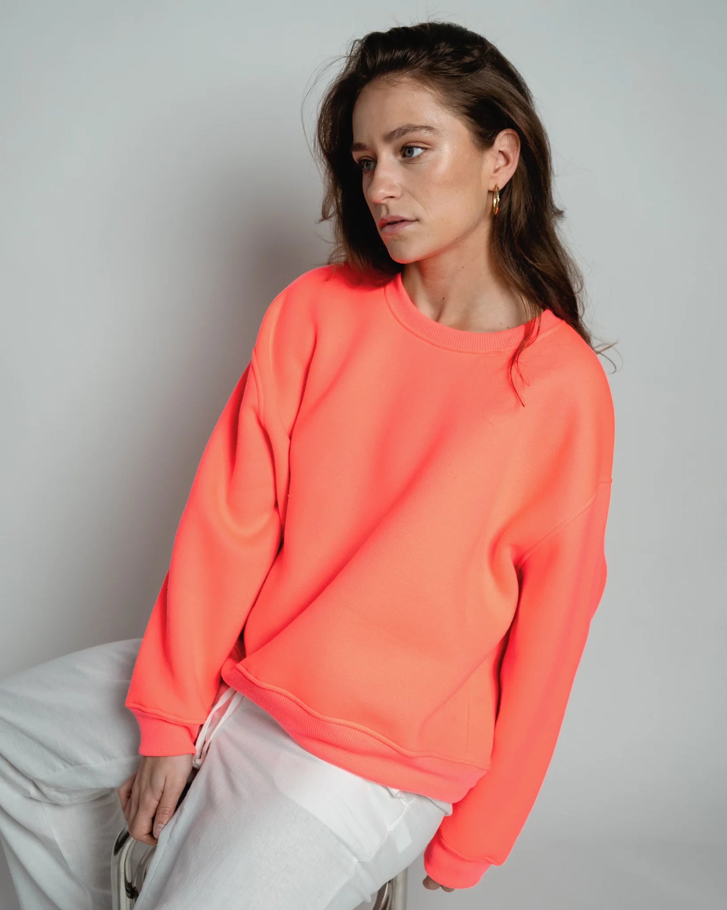 Lou & Odette | Paulina Easy Sweatshirt - Coral