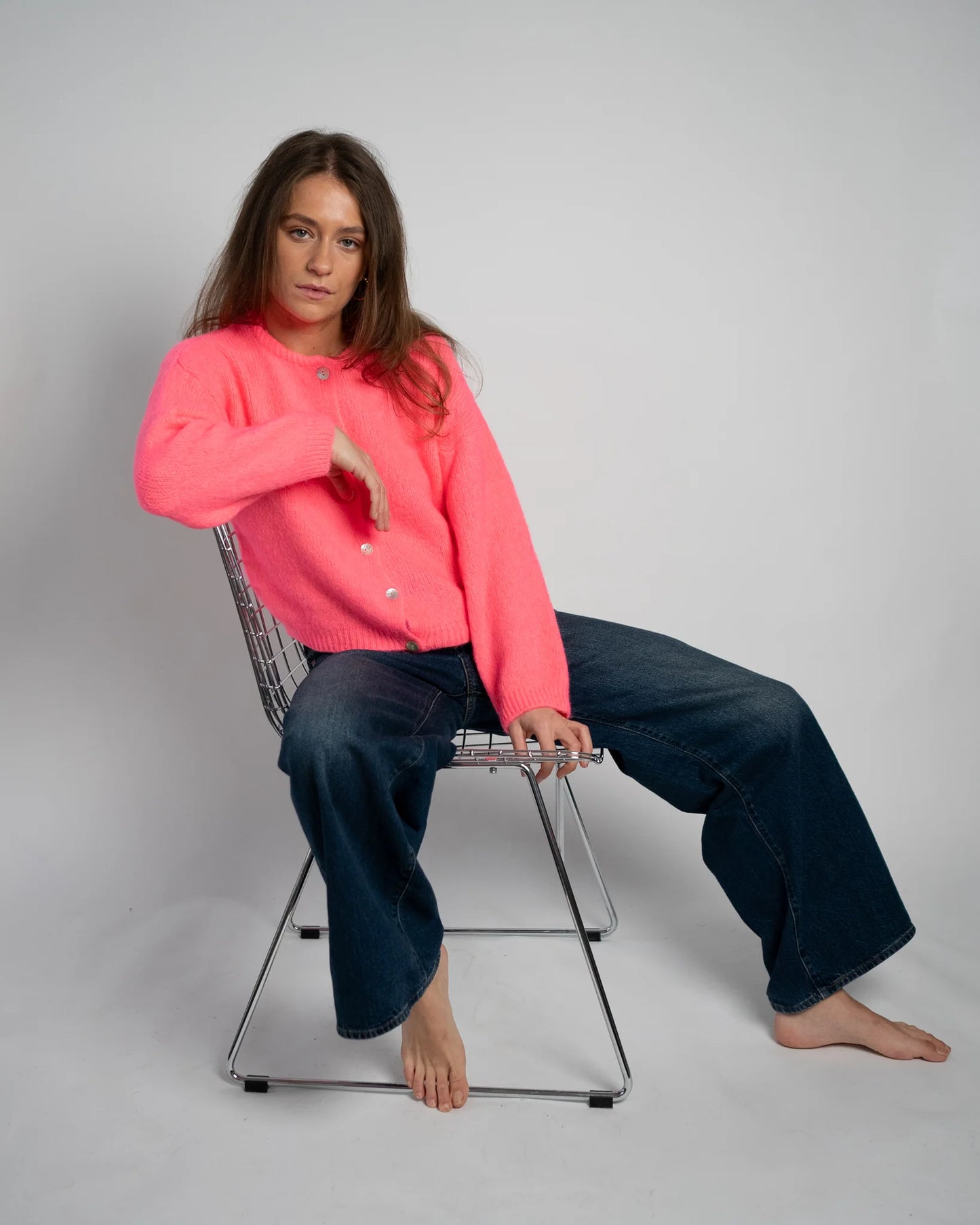 Lou & Odette | Nathalie Cardigan - Coral