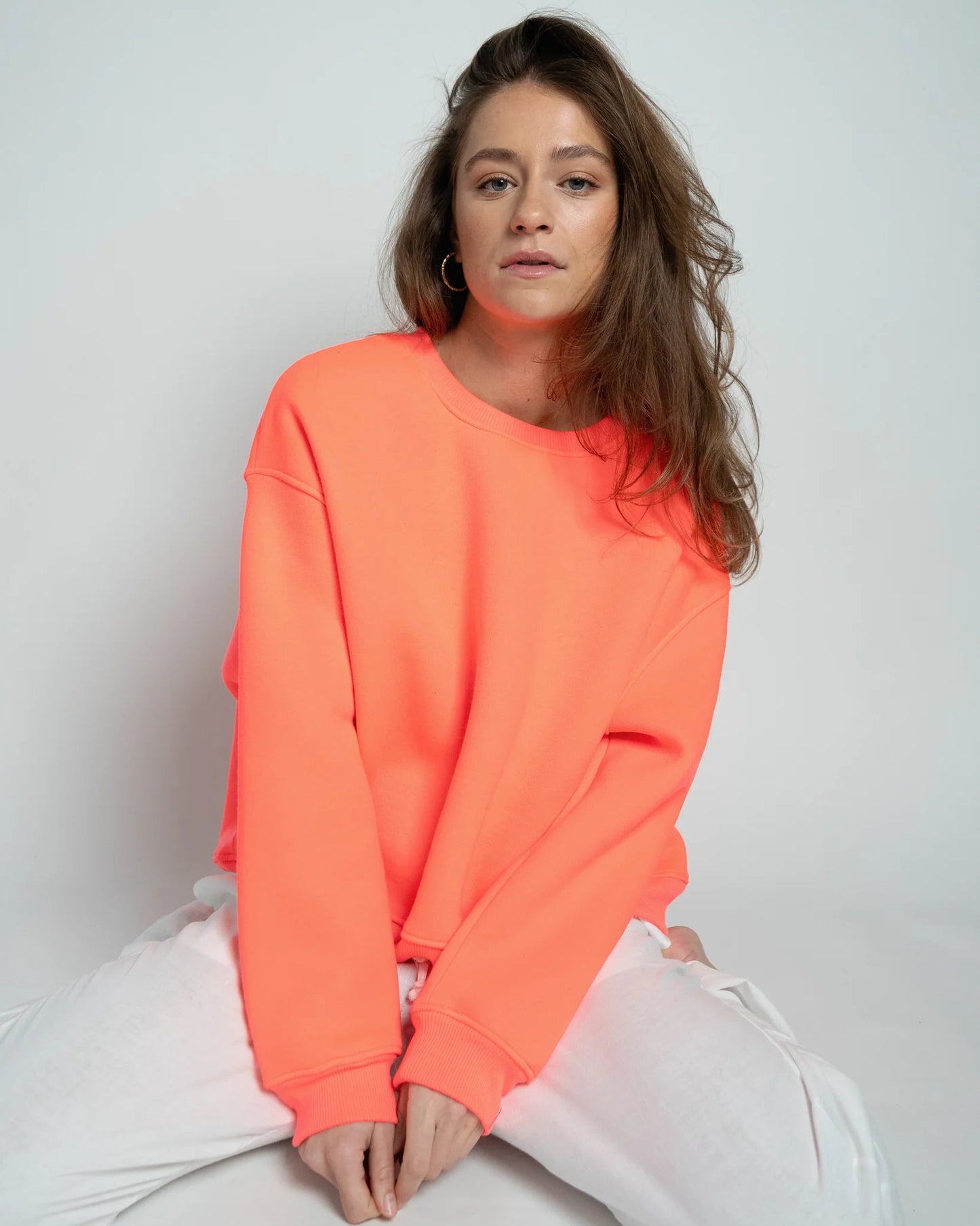 Lou & Odette | Paulina Easy Sweatshirt - Coral