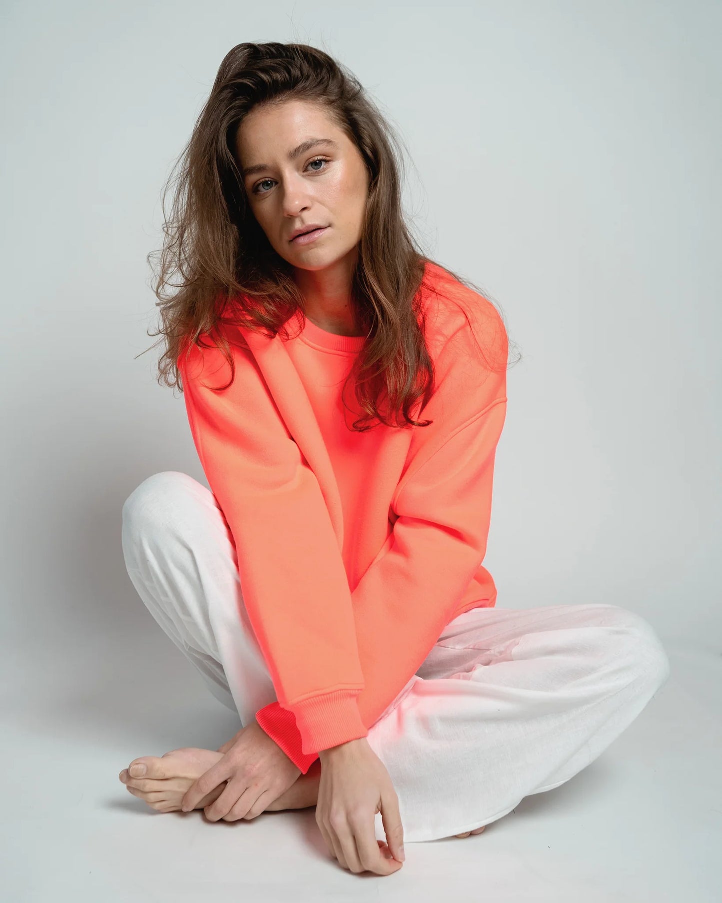 Lou & Odette | Paulina Easy Sweatshirt - Coral