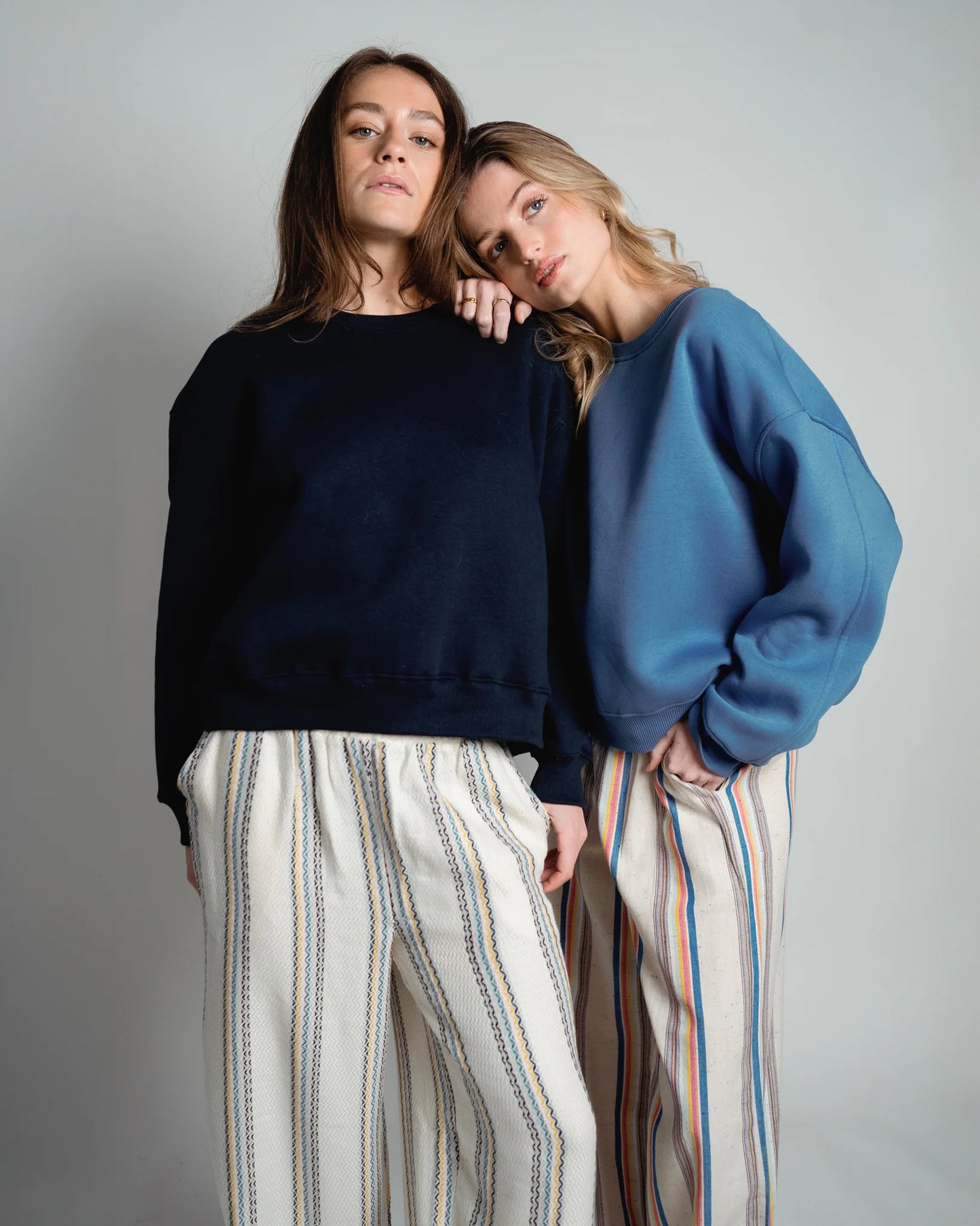 Lou & Odette | Paulina Easy Sweatshirt - Jeans Blue