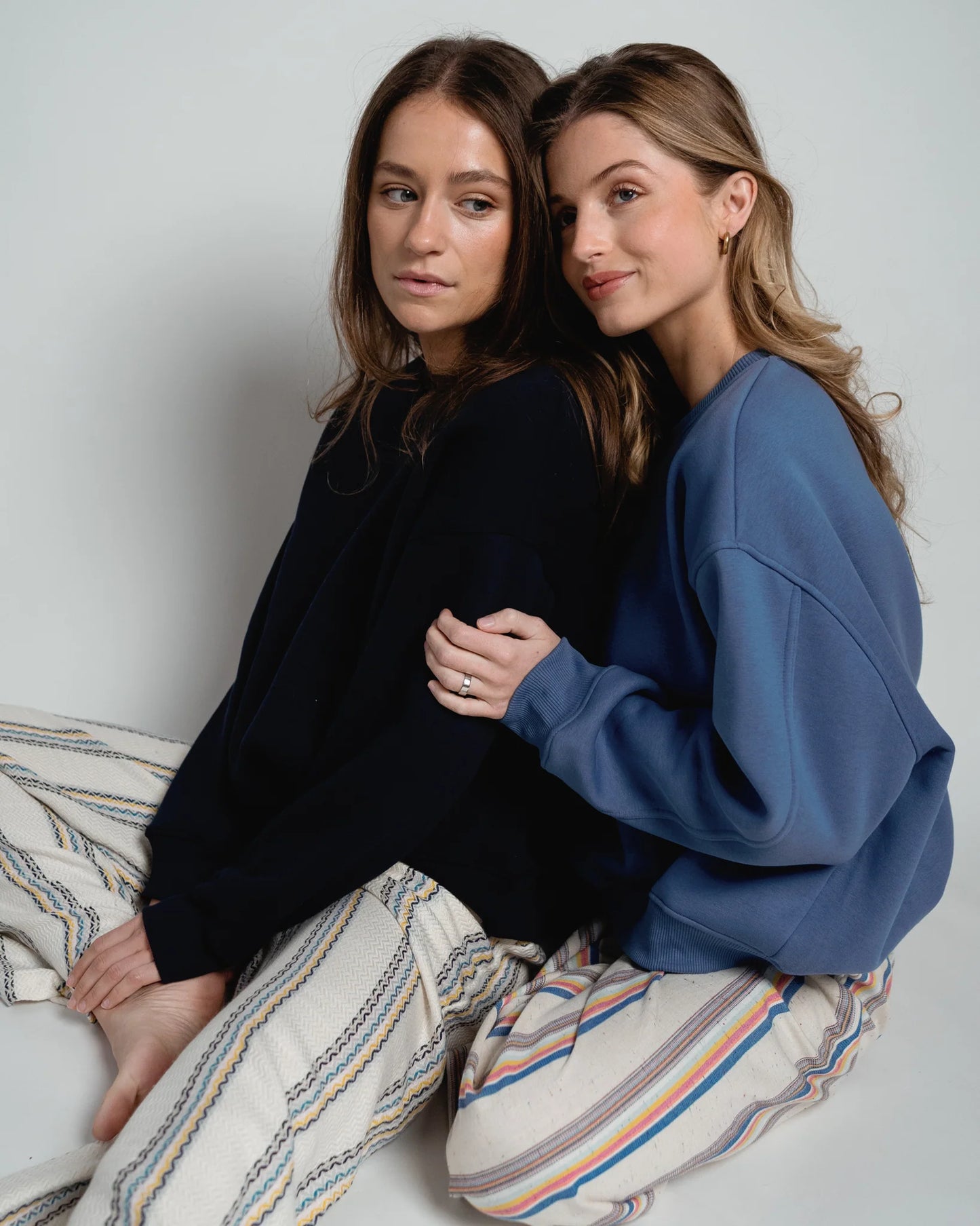 Lou & Odette | Paulina Easy Sweatshirt - Jeans Blue