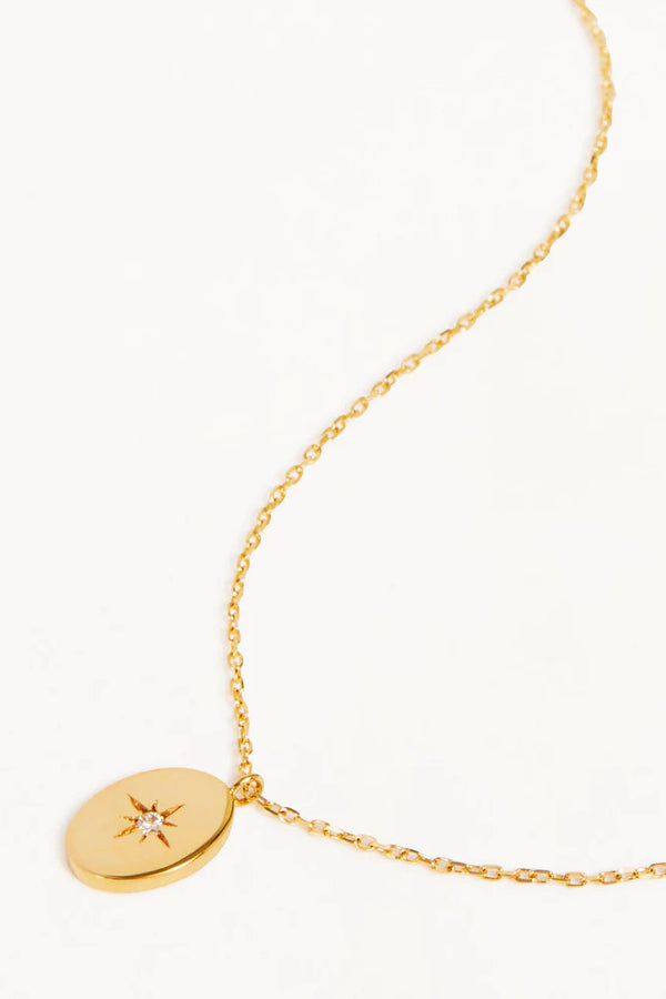 By Charlotte | Shine Your Light Diamond Necklace - Gold