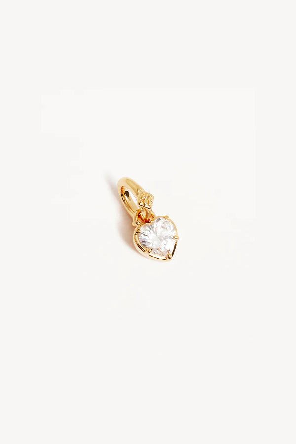 By Charlotte | Radiant Heart Annex Link Pendant - Gold