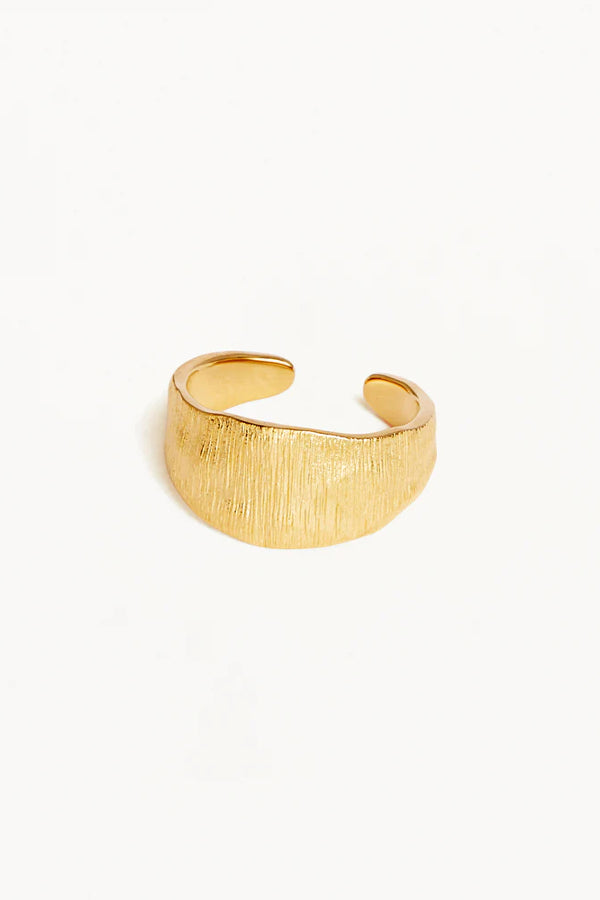 By Charlotte | Woven Light Ring - Gold