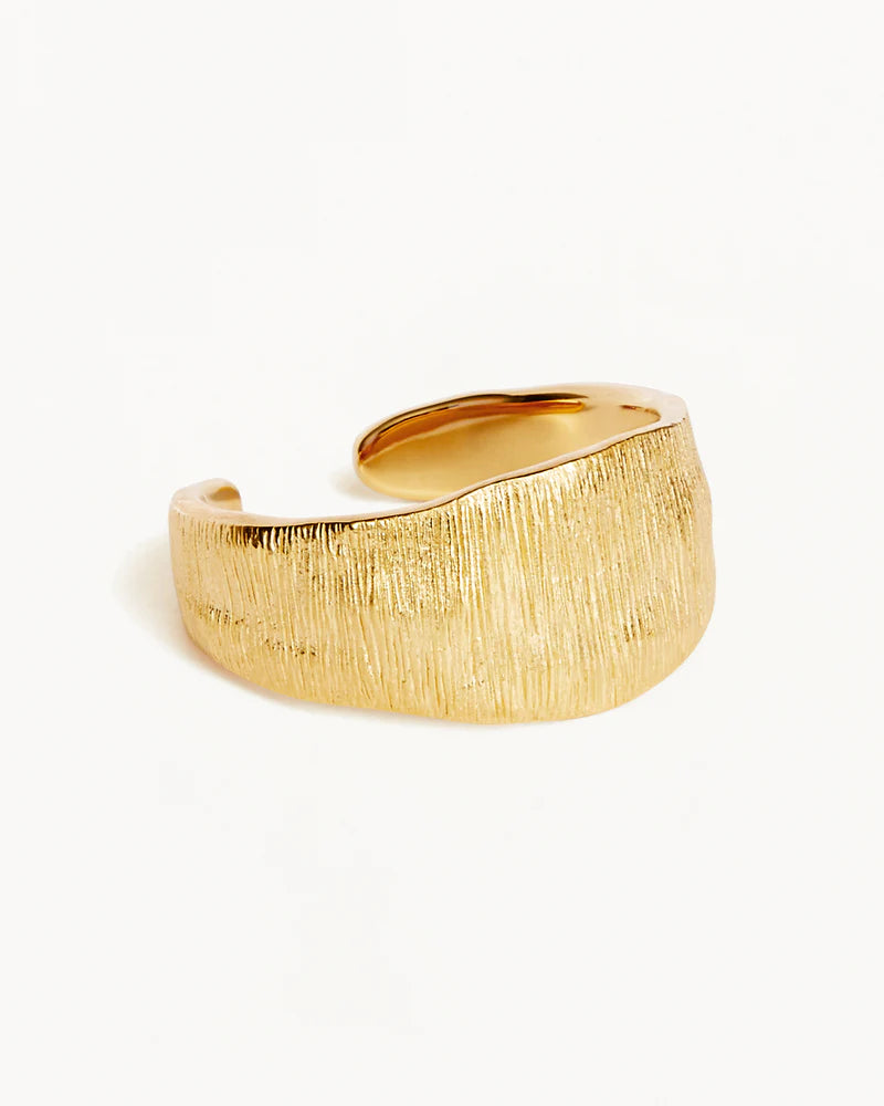 By Charlotte | Woven Light Ring - Gold