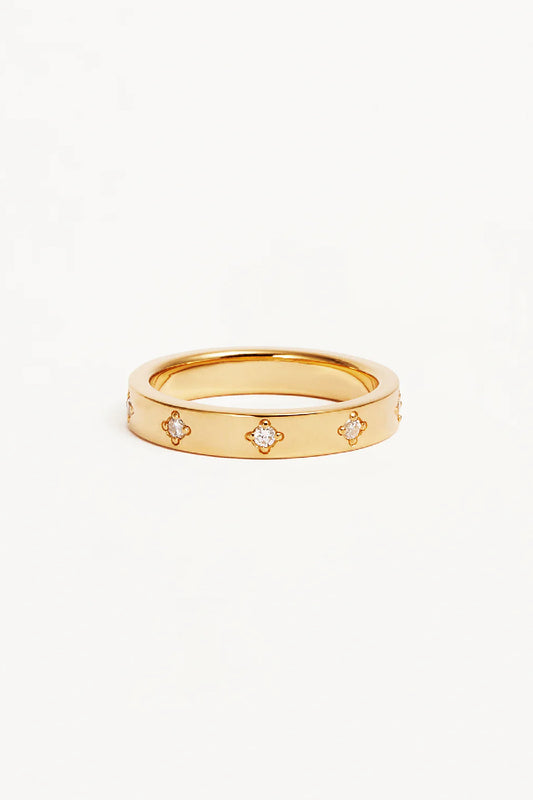 By Charlotte | Infinite Light Ring - Gold