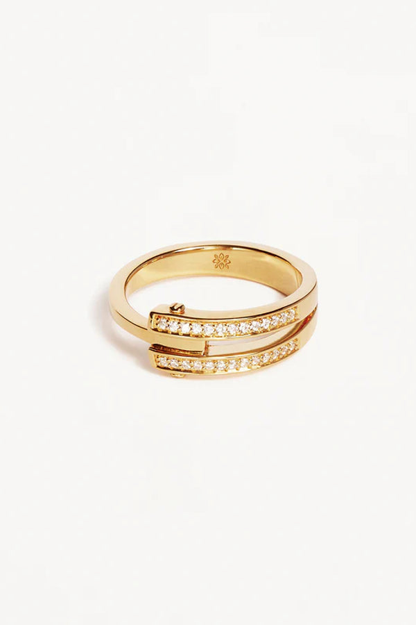 By Charlotte | Connect Deeply Ring - Gold