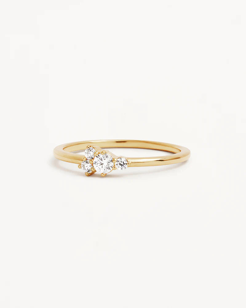 By Charlotte | Gold Mist Ring - Gold Vermeil