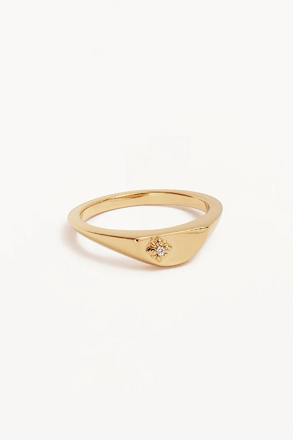 By Charlotte | Lotus Ring - Gold