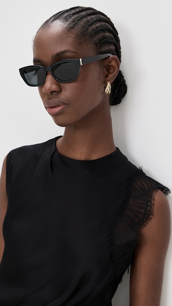 Saint Laurent | Soft Rectangle Frame - Black