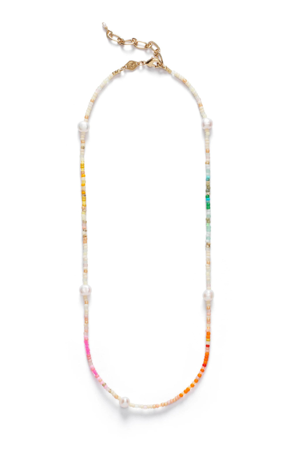 Anni Lu | Rainbow Nomad Necklace - Golden