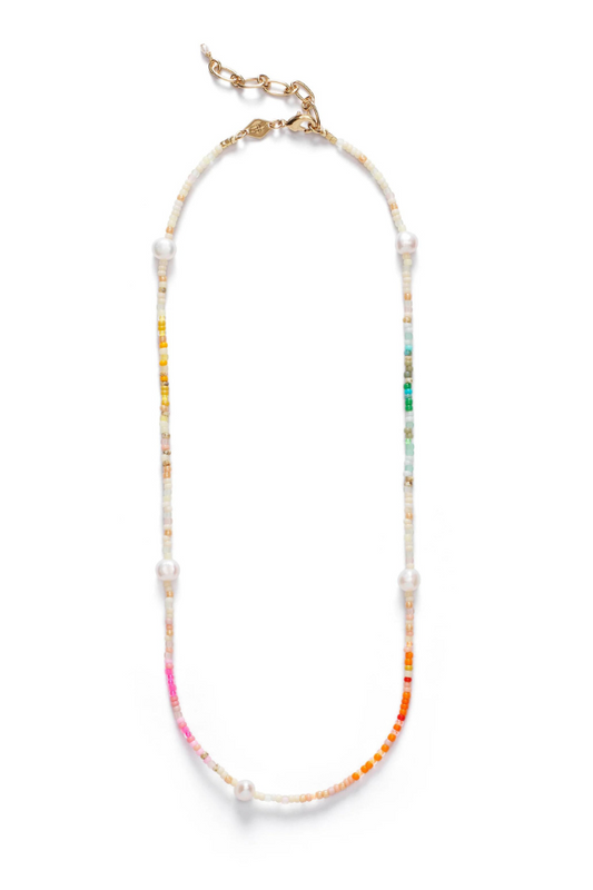 Anni Lu | Rainbow Nomad Necklace - Golden