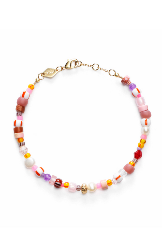 Anni Lu | Surf Rider Bracelet - Pink Lotus