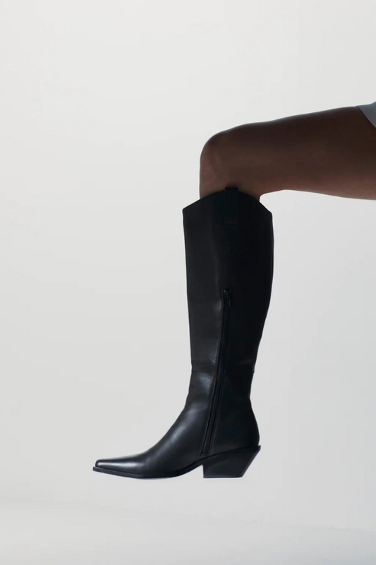 La Tribe | Simone Knee High Boot - Black