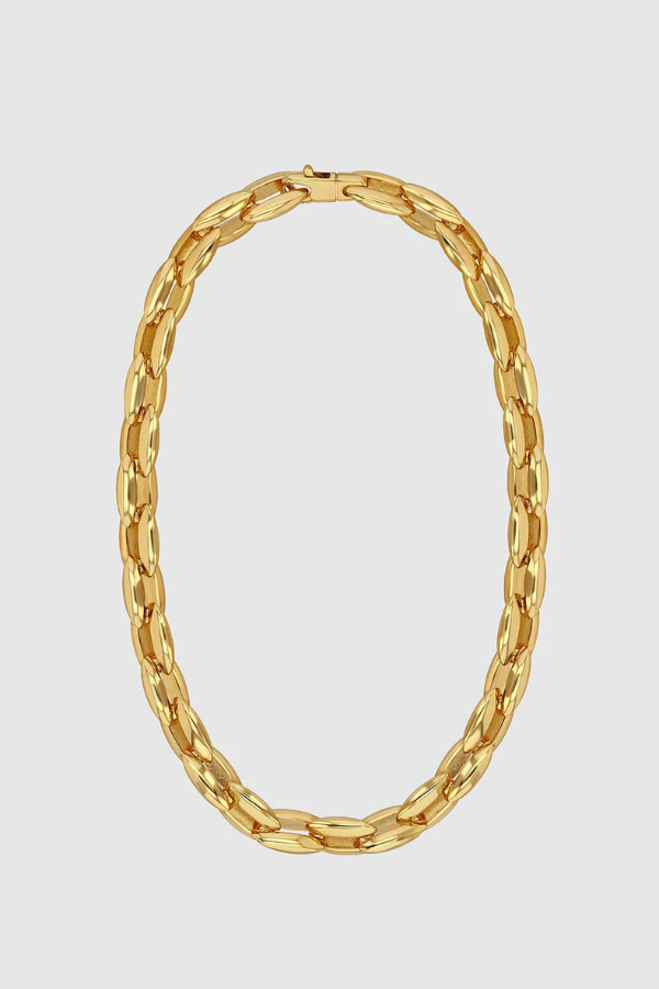 Anine Bing | Oval Link Necklace - Gold