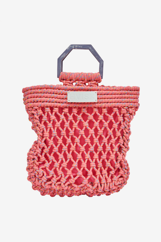 HVISK | Merge String Bag - Shocking Pink