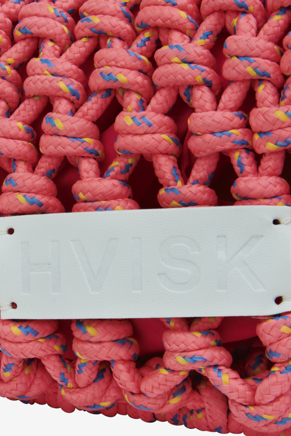 HVISK | Mesh String Bag - Shocking Pink