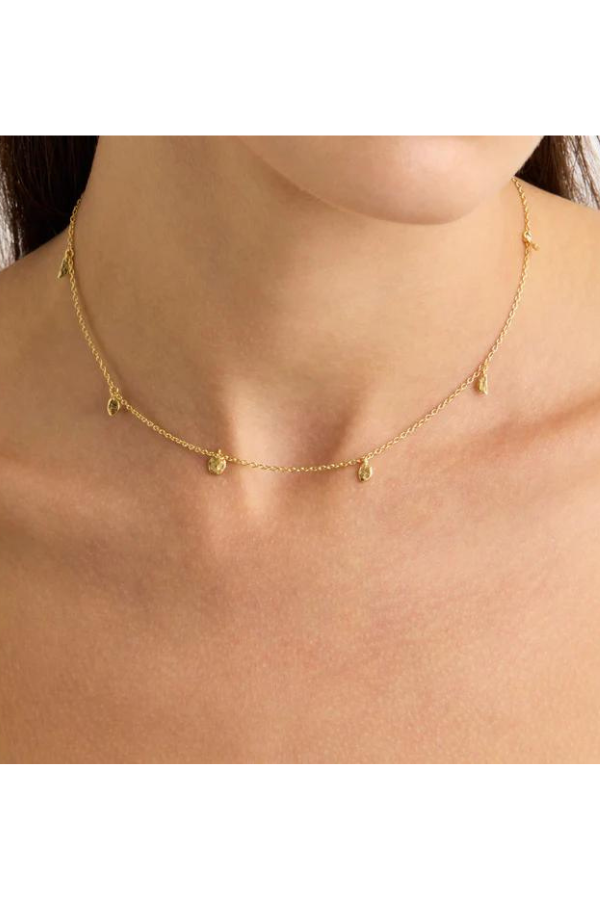 By Charlotte | Lunar Phases Choker - Gold