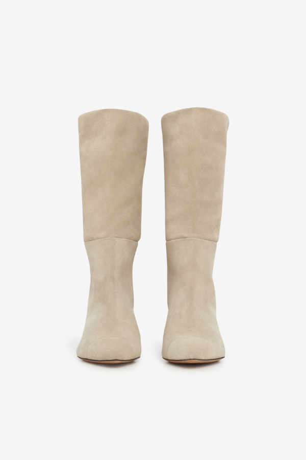 IRO Paris | Takari Suede Ankle Boots - Beige