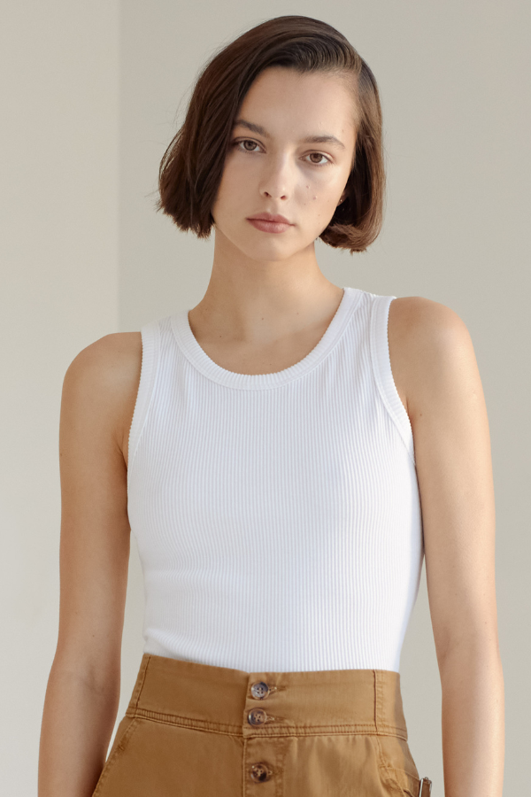 Morrison | Cassie Tank - White