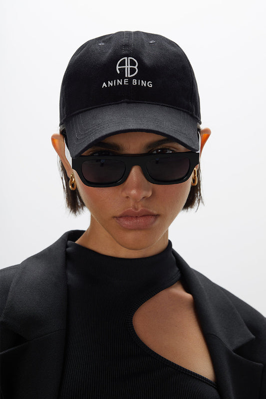 Anine Bing | Jeremy Baseball Cap - Black