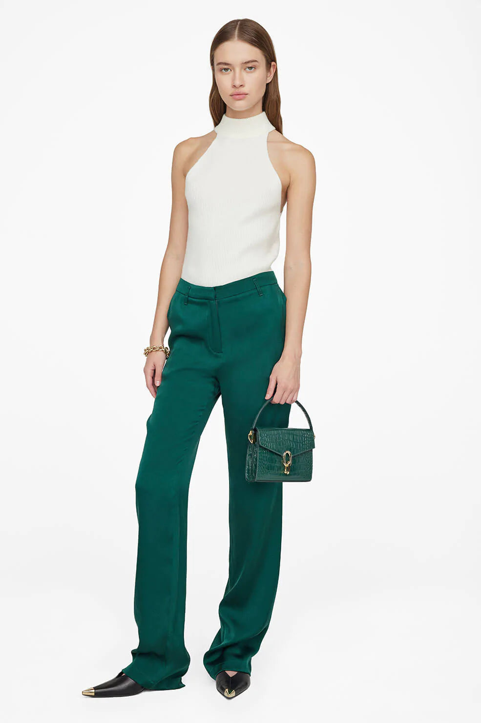 Anine Bing | Mini Colette Bag - Emerald Green