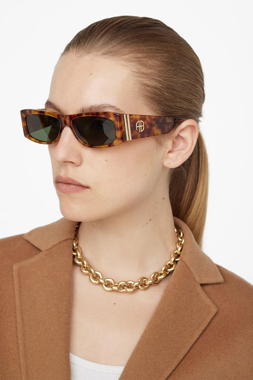 Anine Bing | Siena Sunglasses - Tortoise