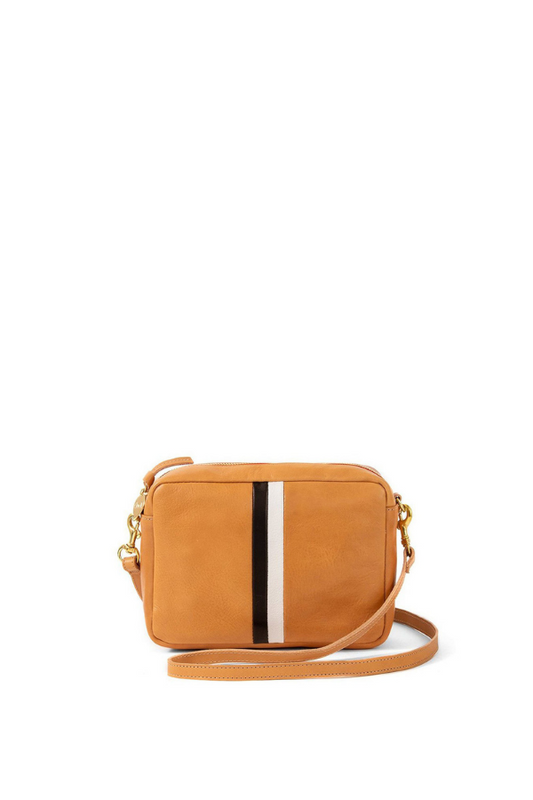 Clare V. | Midi Sac - Natural with Stripes