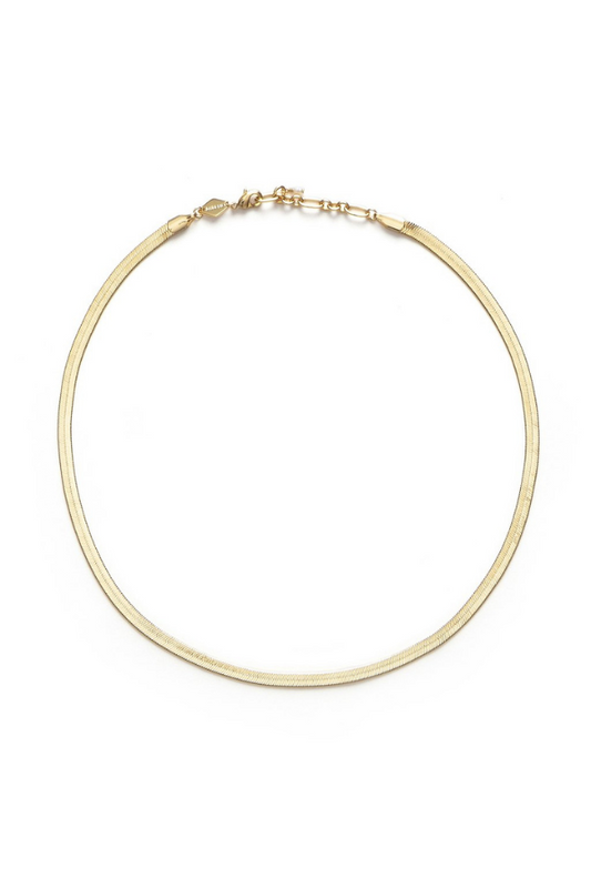 Anni Lu | Snake Charmer Necklace - Gold