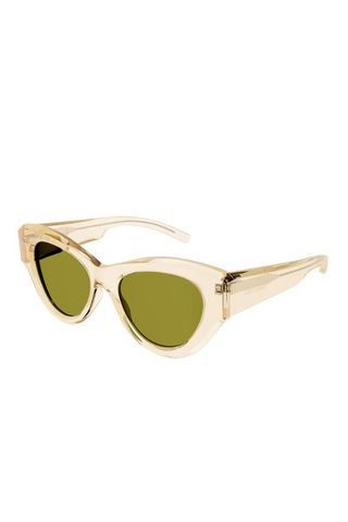 Gucci | GG1195SK004 Large Square Frames - Green/Gold