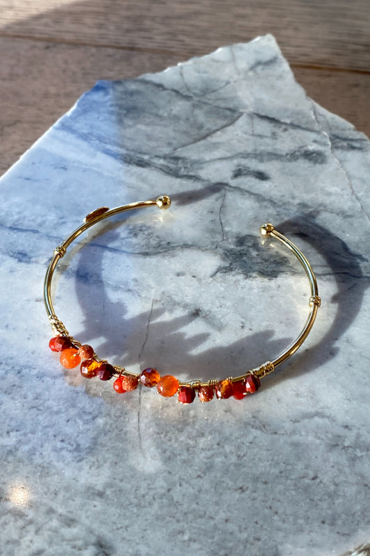 Gas Bijoux | Calliope Bracelet - Red/Orange